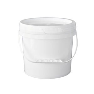2L Round Plastic Bucket