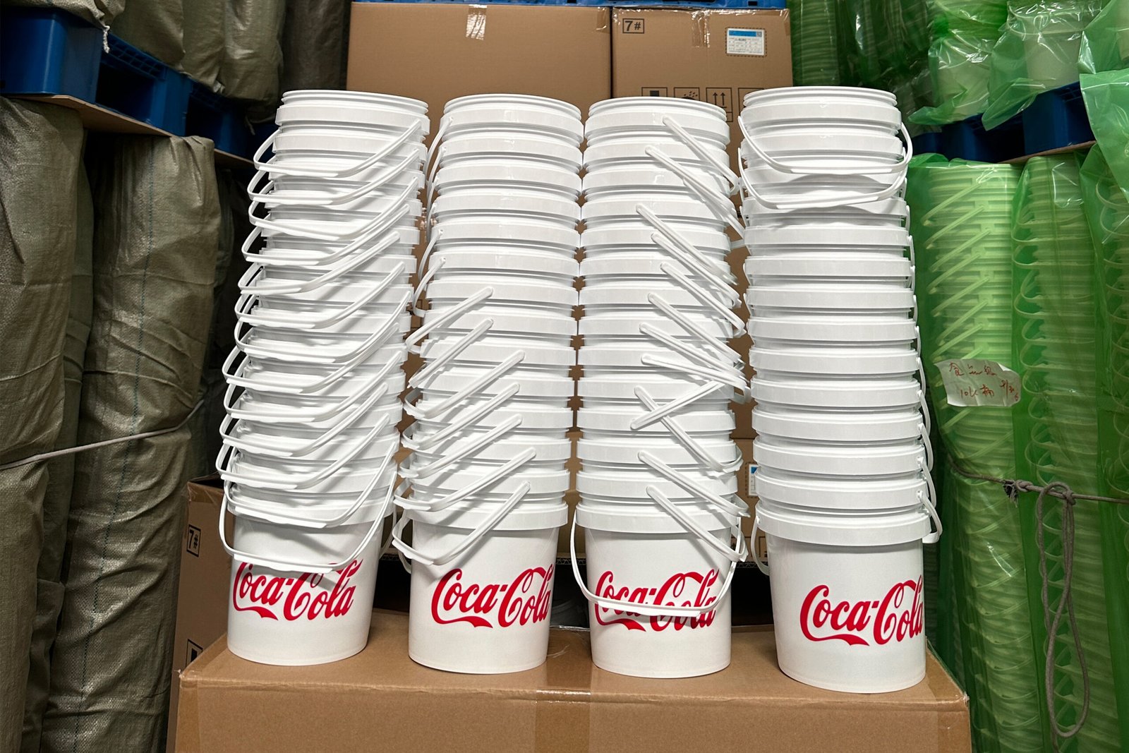 Coca Cola plastic bucket