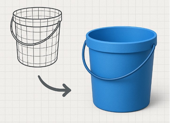 Custom plastic buckets